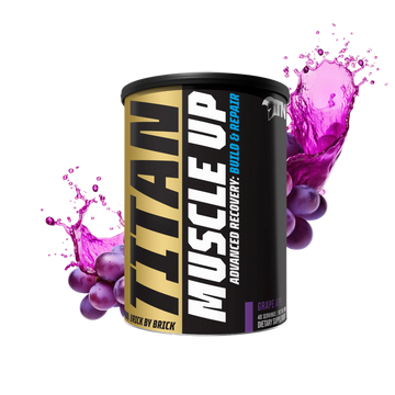 TITAN MUSCLE UP — Intra‑Workout 300 g (Grape Ape)