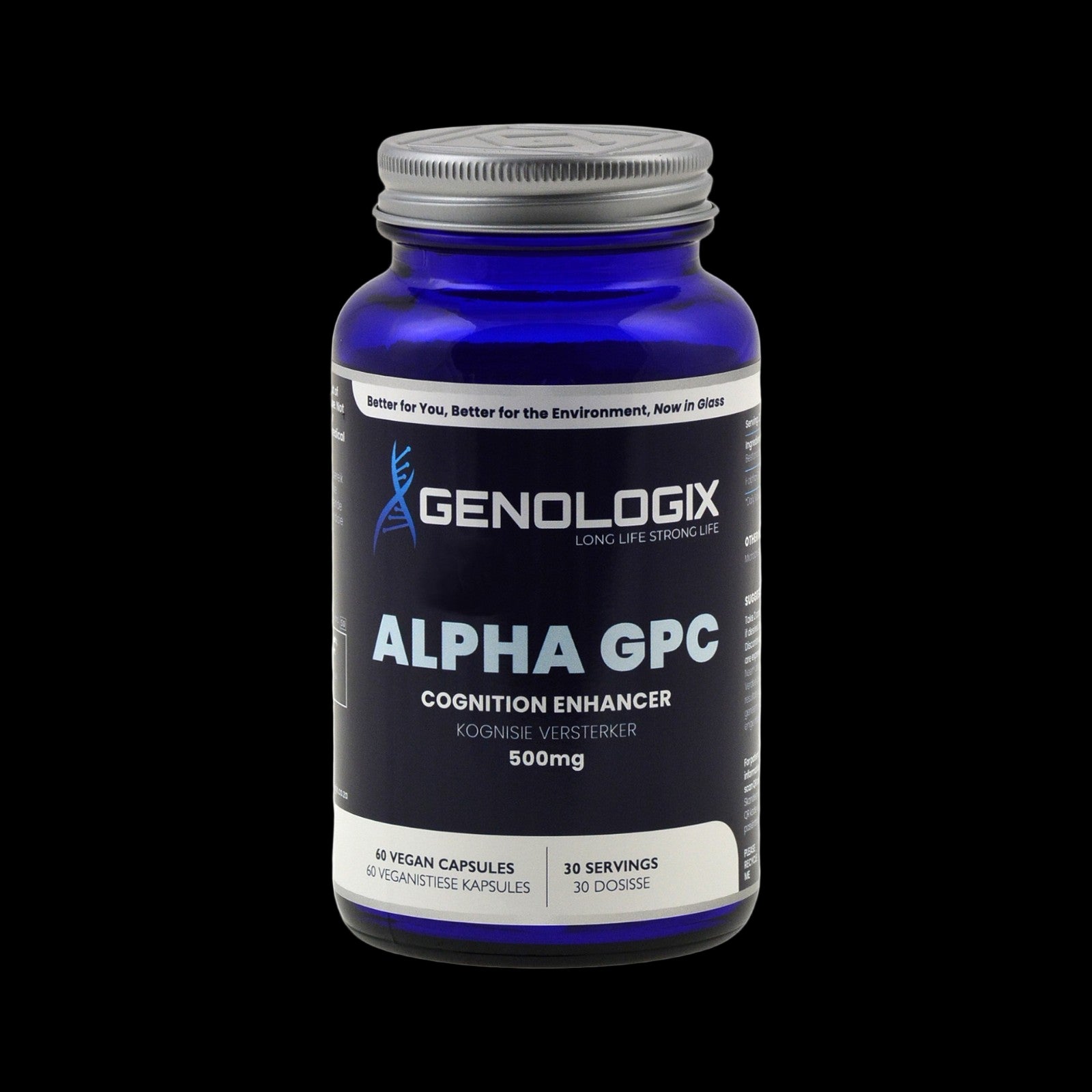 Genologix - Alpha GPC 500mg (30 servings x 60 capsules)