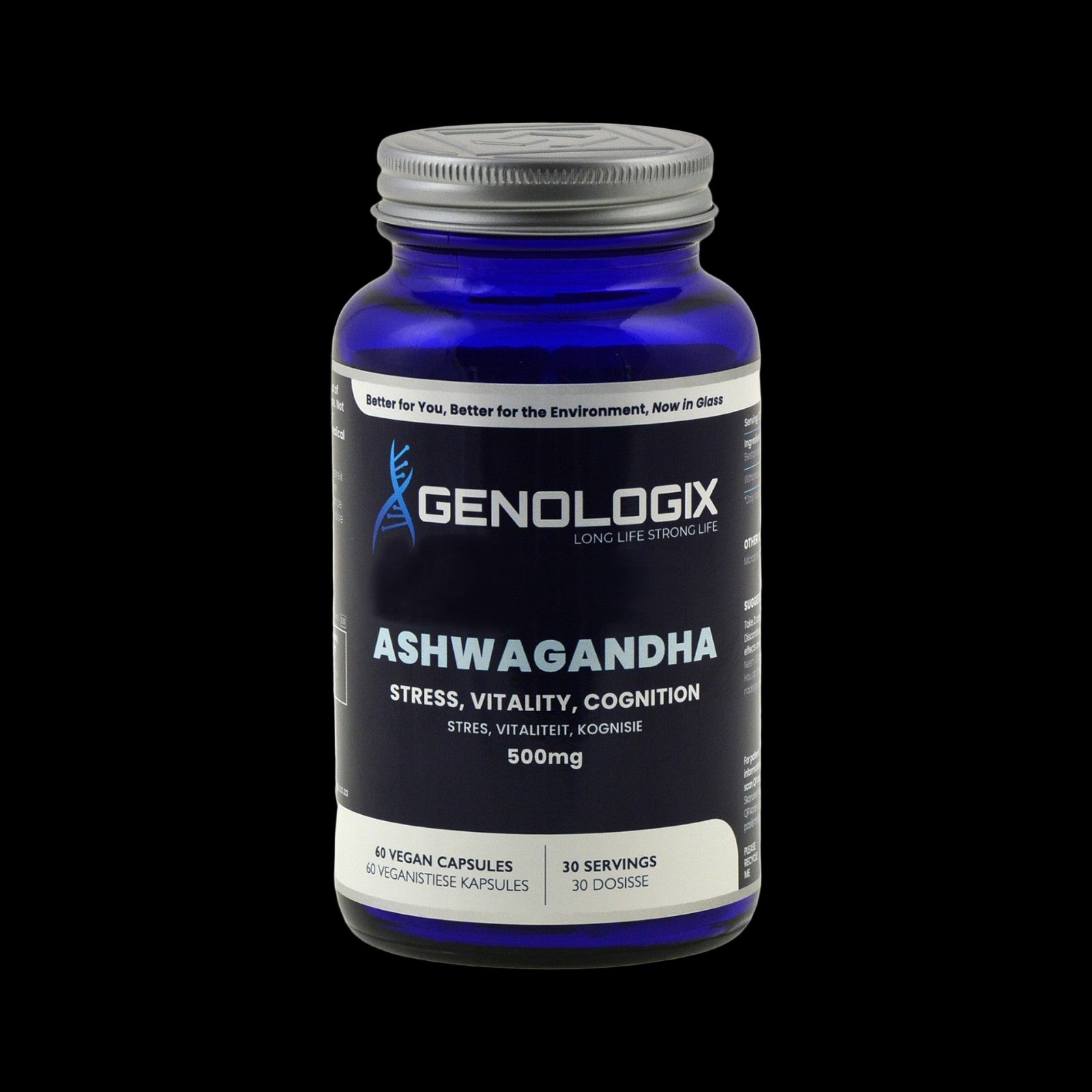 Genologix - Ashwagandha 500mg (30 servings x 60 capsules)