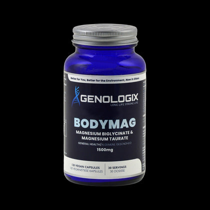 Genologix - BodyMag (Magnesium Combo) 1500mg (30 servings x 120 capsules)