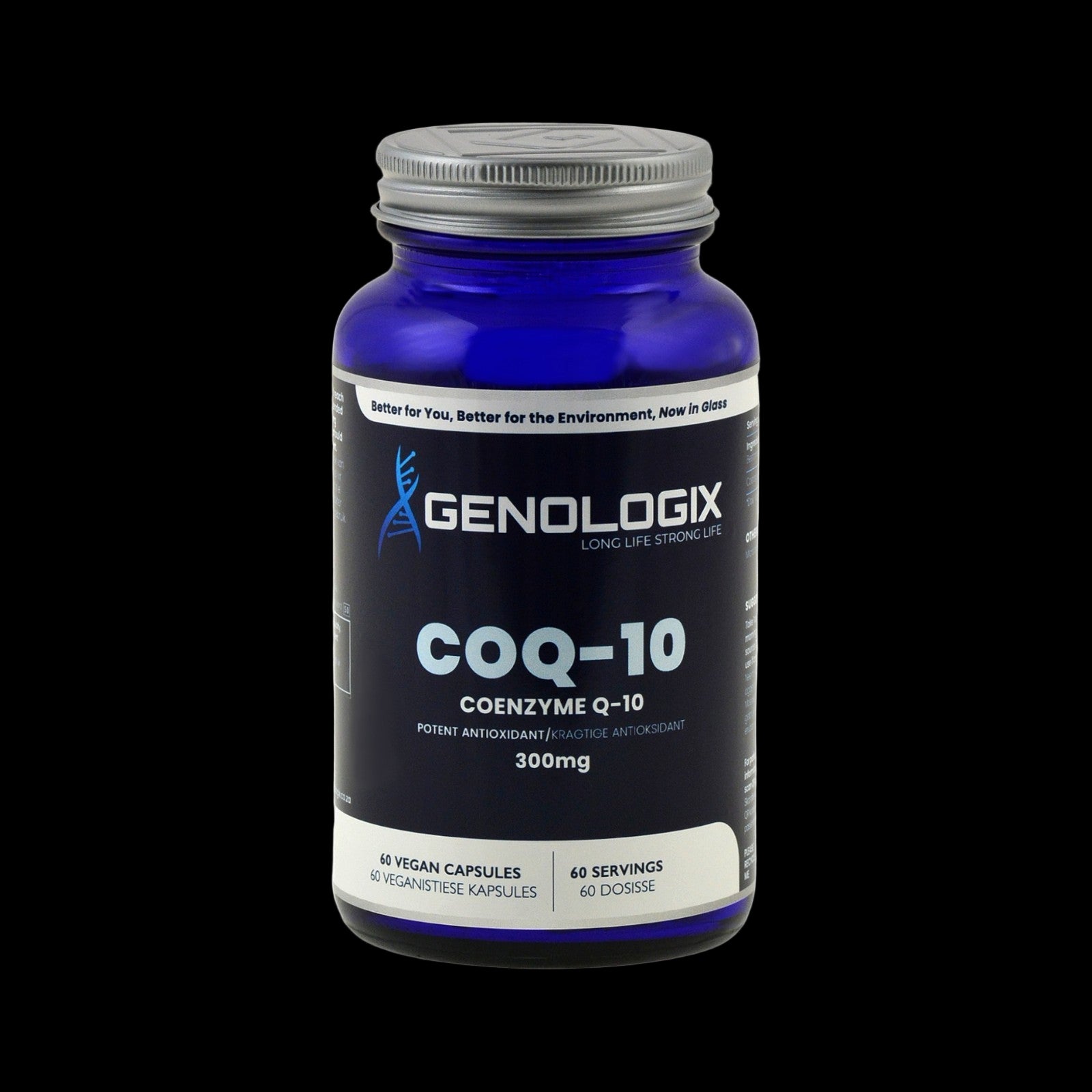 Genologix - CoQ10 - 300mg 60 Servings x 60 Capsules