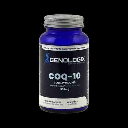 Genologix - CoQ10 - 300mg 60 Servings x 60 Capsules