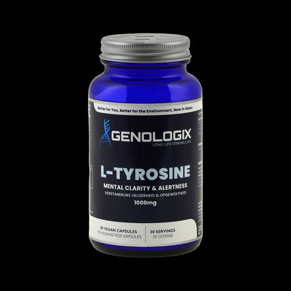 Genologix - L-Tyrosine 1000mg (30 servings x 90 capsules)